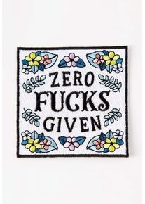 Punky Pins - Zero Fucks Given Iron On - Naszywka