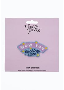 Punky Pins - Wow You Fucking Suck - Naszywka