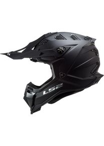 LS2 MX700 Subverter Evo Solid, capacete cruzado , cor: Preto Mate , tamanho: M