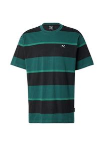 Iriedaily Tričko 'Boldness' Muži zelen&aacute; / tmavozelen&aacute; / čierna M