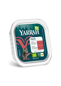 6x100g Paté Rund met Cichorei Yarrah Biologisch Kattenvoer Nat
