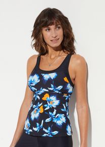 bonprix Női Tankini felsőrész, fekete, 40