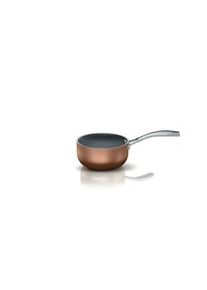 Pensofal casseruola in alluminio antiaderente 1 manico inox 16cm, magnifiqa, pen6911, rame