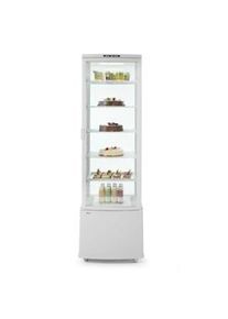 Hendi Vetrina armadio refrigerata, 270 litri, Arktic, blanco, Bianco, 230V/290W, 556x526x(H)1913mm