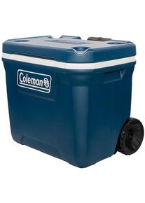 Coleman Xtreme 50QT Wheeled Kühlbox Transportbox 47 Liter Camping Outdoor Teleskopgriff 65x49x43cm blau