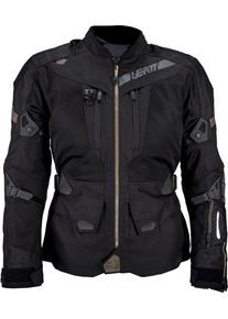 Leatt Adventure FlowTour 7.5, textile jacket waterproof , color: Black/Grey , size: S