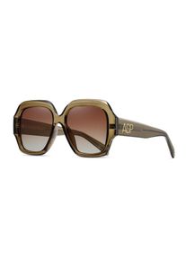 AVANT-GARDE PARIS Sonnenbrille 'Square Delia' Damen grün Größe one size