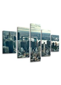5 részes falfestés CITY / NEW YORK ME118E50