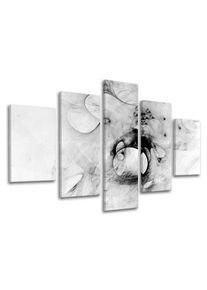 5 részes falfestés ABSTRAKT AB087E50