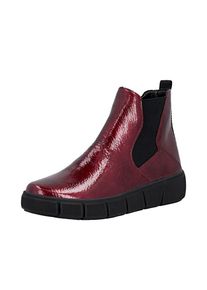 Remonte Stiefelette Damen rot Größe 44 Unifarben