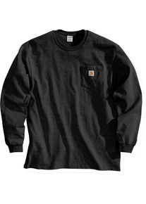 Carhartt Workwear Pocket, long sleeve , color: Black , size: XXL