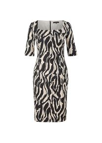 comma, Damen, Kleider, Minikleid, Schwarz, (32)