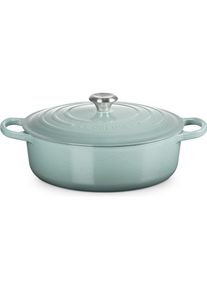 Le Creuset Gourmet-Bräter SIGNATURE Sea Salt, Pfanne + Kochtopf, Weiss