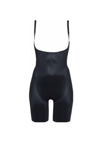 Spanx, Damen, Bodys, Shapewear Body "Thinstincts 2.0 Open-Bust Mid-Thigh", Schwarz, (M, 38 D)