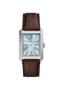 Fossil, Armbanduhr, Herrenuhr CARRAWAY, Silber, (Analoguhr, 30 mm)