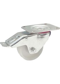 D&Ouml;RNER+HELMER D&ouml;rner + Helmer, M&ouml;belrollen, Lenkrolle Polyamid-Rad &oslash; 125 mm M&ouml;belrolle mit Feststeller Tragkraft 220 kg