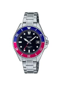 Casio, Armbanduhr, Collection - MDV-10D-1A3, Silber, (Analoguhr, 38 mm)
