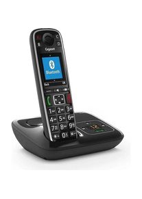 Gigaset E720A - draadloze premium seniorentelefoon met antwoordapparaat - Bluetooth voor koppeling met gehoo, Telefon, Schwarz