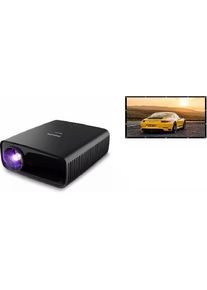 Philips NeoPix 320 Full HD LED Beamer - Inclusief 100 inch scherm - Wi-Fi - Bluetooth - Automatische Keyston (Full HD), Beamer