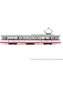 Arnold Tram Duewag GT6 one FrontlichT König-Pilsener Esse (Spur N)