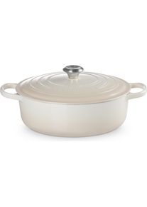 Le Creuset Gourmet-Bräter SIGNATURE Meringue, Pfanne + Kochtopf, Beige