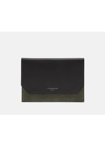 Liebeskind Berlin, Damen, Portemonnaie, Pouch Accessories Handliche Clutch aus Leder, Grün
