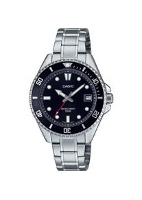 Casio, Armbanduhr, Collection - MDV-10D-1A1, Silber, (Analoguhr, 38 mm)
