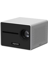 Irradio 5581000330 Projektor Standardprojektor 150 ANSI Lumen LED 720p (1280x720) N (Full HD, 150 lm, 1.4:1), Beamer, Schwarz