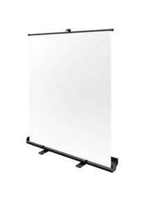 BRESSER Opvouwbaar Achtergrondscherm - Wit - 150x200cm -Incl. Inklapsyteem (150 cm, 200 cm), Hintergrundsystem, Weiss