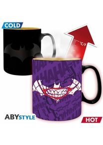ABYSTYLE DC COMICS - Mug HeatChange -460ml- 'Batman Matte' -cardboard, Tasse, Mehrfarbig