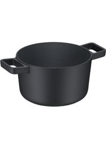 WMF Flavour Bräter, 22 cm, Black, Pfanne + Kochtopf, Schwarz