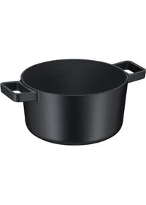 WMF Flavour Bräter, 24 cm, Black, Pfanne + Kochtopf, Schwarz