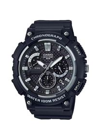 Casio, Armbanduhr, Collection - MCW-200H-1A, Schwarz, (Chronograph, 53 mm)