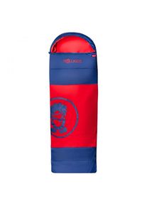 Trollkids Kid's Midnight Sun Dreamer Kids' sleeping bag Kids (150-185 x 65 cm - Body Length: 130-170 cm, blue/red)