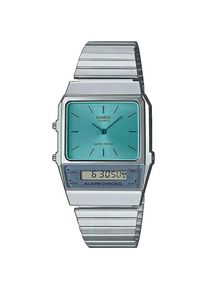 Casio, Armbanduhr, Retro Vintage, Silber, (Analoguhr, 32 mm)