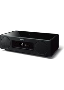 Yamaha MusicCast 200 (Bluetooth, Airplay, Spotify Connect, WLAN, CD Player, 2x 25 W), Stereoanlage, Schwarz