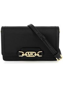 Michael Kors, Handtasche, Ledertasche - Smarthone Bag HEATHER EXTRA-SMALL, Schwarz