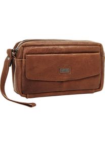 SPIKES & SPARROW Spikes & Sparrow, Handtasche, Handgelenktasche, Braun