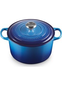 Le Creuset Bräter, Pfanne + Kochtopf, Blau