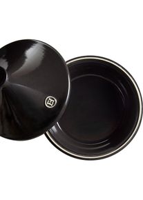 Emile Henry Tajine anthrazit Ø 27 cm, Backform, Grau