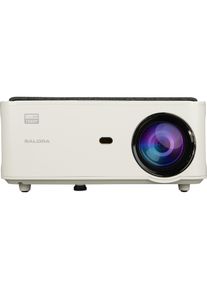 Salora - 51BFM3850, LED Beamer Full HD 3800 lumen Miracast, grijs (Full HD, 320 lm), Beamer, Weiss