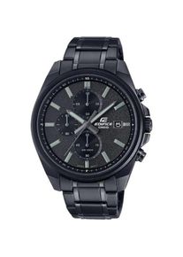 Casio, Armbanduhr, Edifice, Schwarz, (Chronograph, 44 mm)