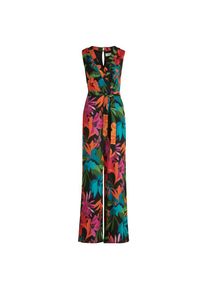 Vera Mont , Jumpsuit »Jumpsuit mit Bindegürtel« , Bunt , EURO , 48 -EURO , 48 , Passform: Figurumspielend