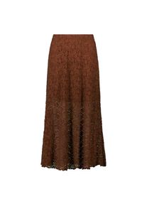 Zero, Damen, Maxirock &raquo;Maxirock aus Spitze&laquo;, Cappuccino, 36, Cappuccino, Passform: Figurbetont