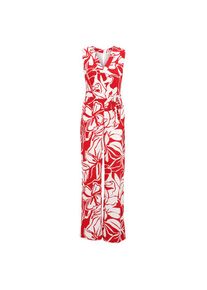 Vera Mont , Jumpsuit »Jumpsuit mit Bindegürtel« , Rot/Weiß , EURO , 46 -EURO , 46 , Passform: Figurumspielend