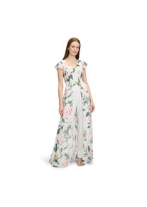 Vera Mont , Jumpsuit »Jumpsuit kurzarm« , Cream/Rosé , EURO , 40 -EURO , 40 , Passform: Ausgestellt