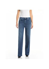 Replay , Straight-Jeans »MELJA«, mit weitem Bein , dark blue , Länge 30 , 31 -Länge 30 , 31 , Jeans von Replay