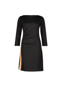 Zero, Damen, Sweatkleid &raquo;Sweatkleid mit Raffungen&laquo;, Patch BlackCamel, 40, Patch BlackCamel, Passform: Figurbetont