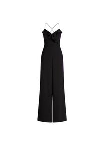 Vera Mont , Jumpsuit »Jumpsuit mit Volant« , Schwarz , EURO , 36 -EURO , 36 , Passform: Figurbetont