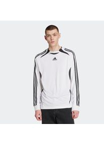 adidas originals , T-Shirt »TEAMGEIST LS« , White , M , M , Ein locker geschnittenes Longsleeve mit Fußball-Vibe.